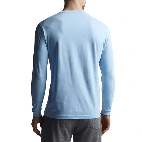 Peter Millar Shirt Mens XL Long Sleeve Crewneck Blue NWT - Picture 5 of 8